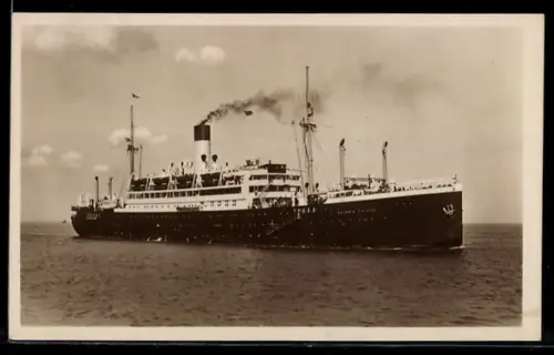 AK Passagierschiff Antonio Delfino der Hamburg-Südamerikanischen Dampfschiffahrts-Gesellschaft
