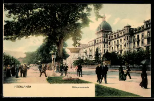 AK Interlaken, Höhepromenade