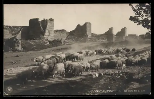 AK Constantinople, Les murs des 7 tours