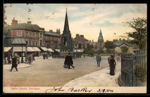 AK Harrogate, Station Square, The Café