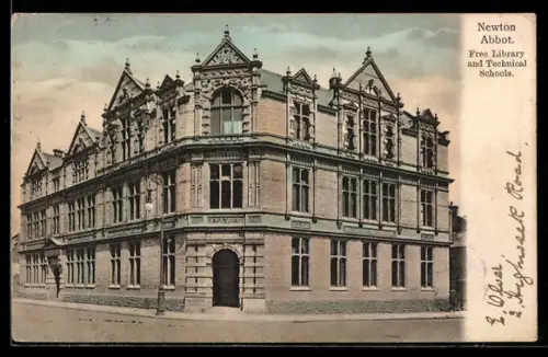 AK Newton Abbot, Free Library and Technical Schools