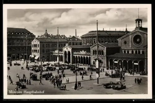 AK München, Hauptbahnhof