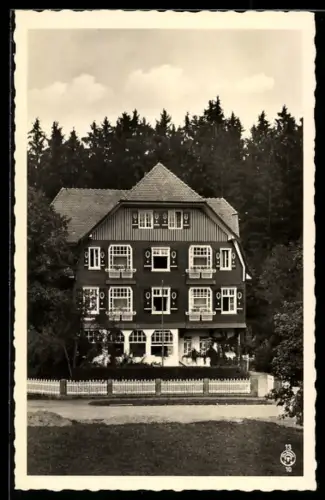 AK Königsfeld, Sanatorium Westend Dr. Schall