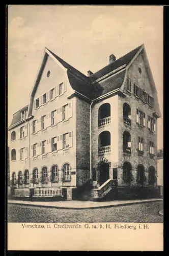 AK Friedberg i. H., Ansicht der Vorschuss und Creditverein GmbH