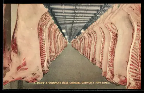 AK Chicago, A Swift & Company Beef Cooler, Capacity 3000 Sides