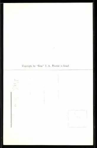 AK Portrait von Rabbiner Asher