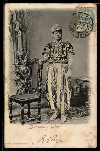 AK Jüdische Tänzerin