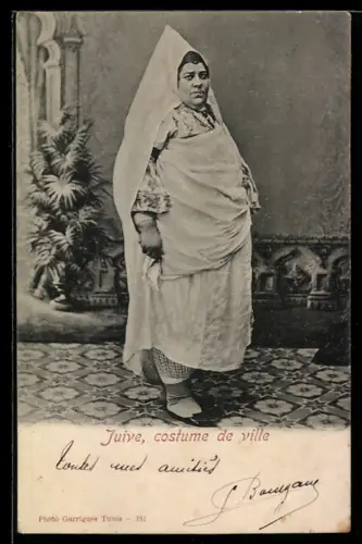 AK Juive, costume de ville, Judin in Ausgehtracht