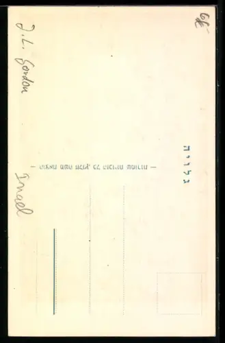 AK jüdische Persönlichkeit