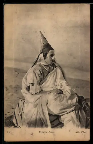 AK Une femme juive
