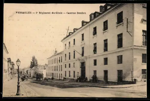 AK Versailles, 5e Régiment du Génie, Caserne Denfert