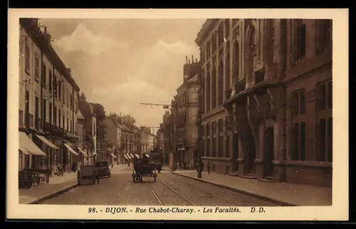 AK Dijon, Rue Chabot-Charny, Les Facultés