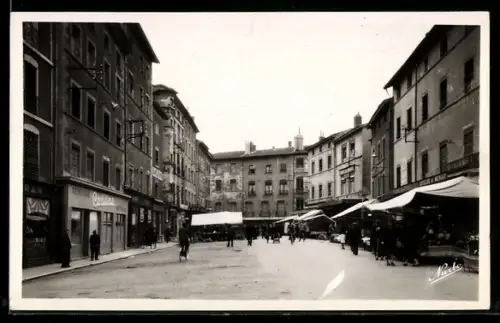 AK Romans-sur-Isère, 5. Place Maurice Faure