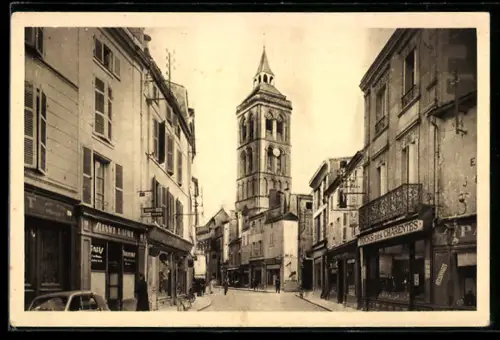 AK Cognac /Charente, Eglise Saint-Léger