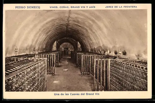 AK Jerez de la Frontera, Una de las Cuevas del Grand Vin, Pedro Domecq Vinos