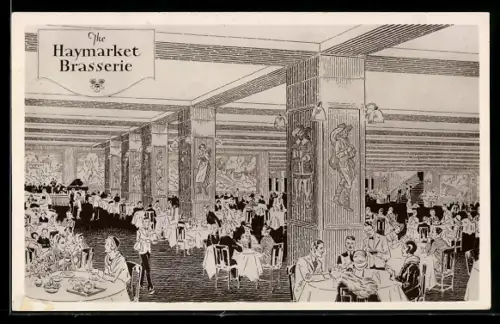 AK London, Appenrodt`s Haymarket Brasserie, Piccadilly Circus