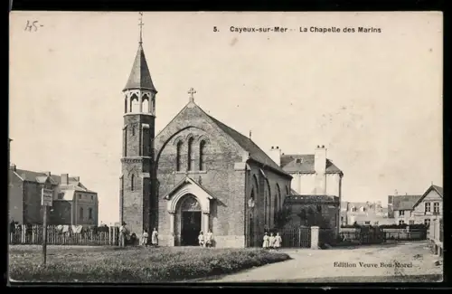 AK Cayeux-sur-Mer, La Chapelle des Marins