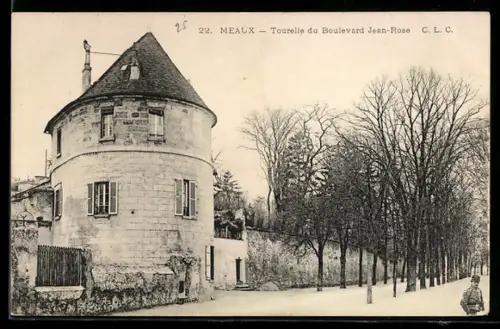 AK Meaux, Tourelle du Boulevard Jean-Rose