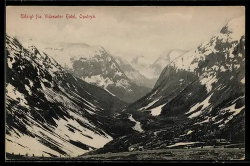 AK Opstryn, Udsigt fra Videsæter Hotel