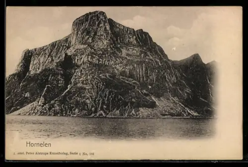 AK Hornelen, Felsmassiv am Meer