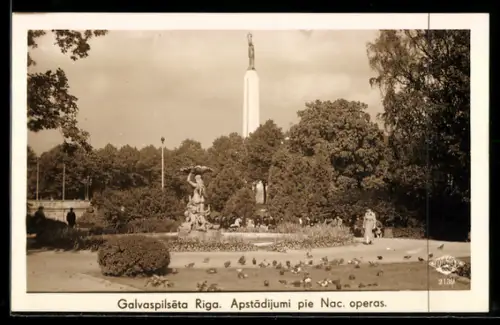 AK Riga, Apstadijumi pie Nac. operas