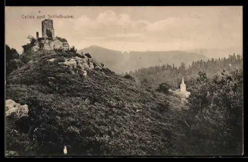 AK Celles, Schlossruine