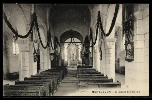 AK Montlevon, Intérieur de l`Eglise