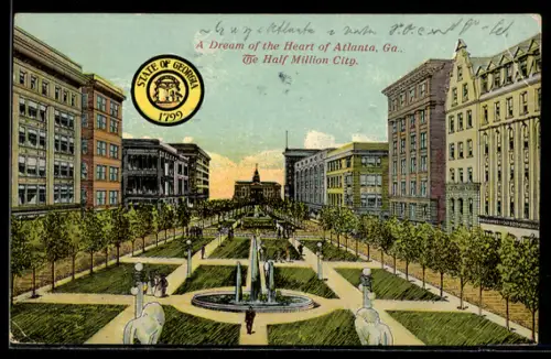 AK Atlanta, GA, Park in the Heart of the City