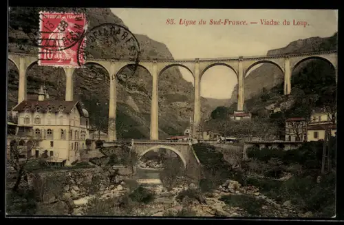 AK Viaduc du Loup, Le Viaduc