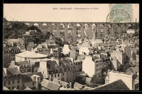AK Morlaix, Panorama de la Ville