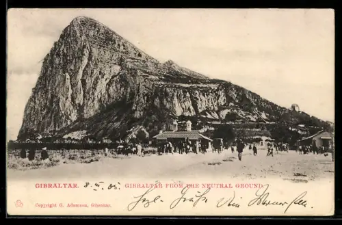 AK Gibraltar, Gibraltar from the Neutral Ground
