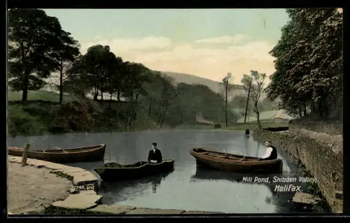 AK Halifax, Mill Pond, Shibden Valley