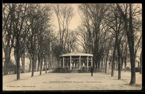 AK Chateau-Gontier /Mayenne, Les Promenades
