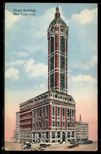 AK New York, NY, Singer Building