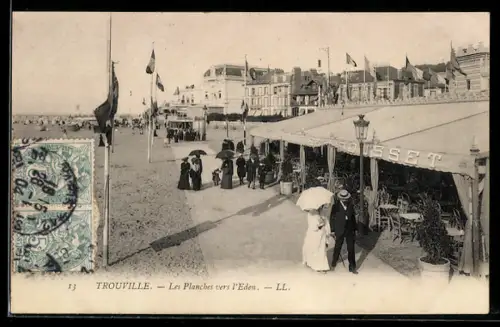 AK Trouville, Les Planches vers lEden