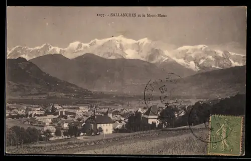 AK Sallanches, Le Mont-Blanc