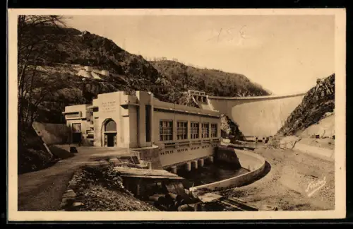 AK Barrage de Marèges /Corrèze, Usine de Marèges