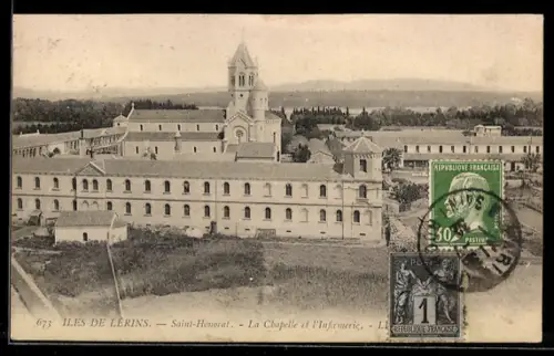 AK Saint-Honorat, La Chapelle et lInfirmerie