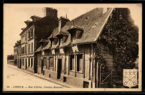 AK Lisieux, Rue d`Orbec, Vieilles Maisons