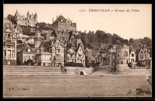 AK Trouville, Groupe de Villas