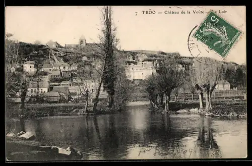 AK Trôo, Château de la Voûte, Loir