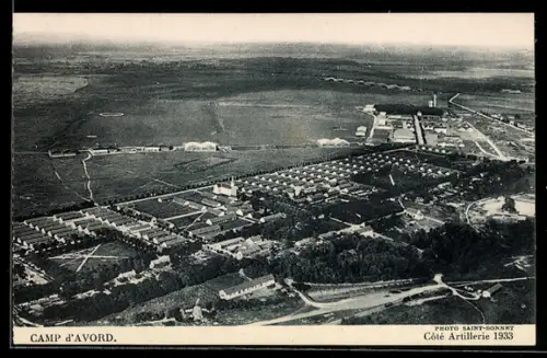 AK Camp d`Avord, Côte Artillerie 1933