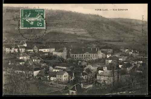 AK Fons /Lot, Vue Générale