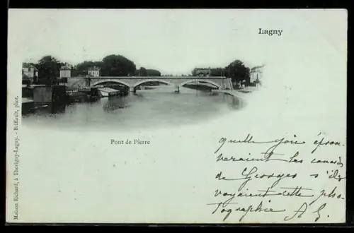 AK Lagny, Pont de Pierre