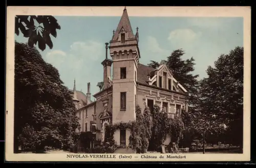 AK Nivolas-Vermelle /Isère, Château de Montcizet