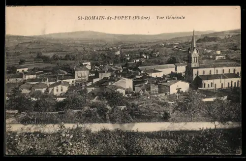 AK St-Romain-de-Popey /Rhône, Vue Générale