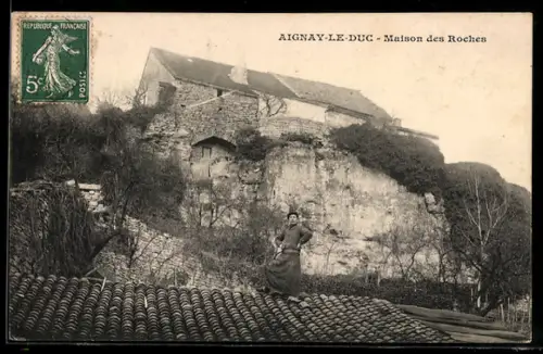 AK Aignay-le-Duc, Maison des Roches