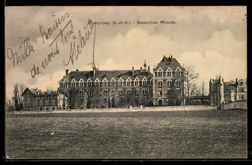 AK Champrosay /S.-et-O., Sanatorium Minoret
