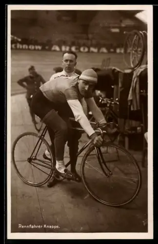 AK Rennfahrer-Knappe, Radsportler auf seinem Rennrad