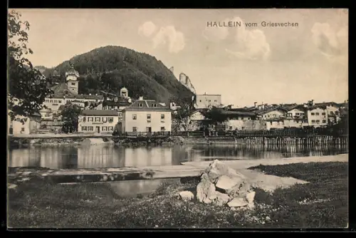 AK Hallein, Teilansicht vom Griesvechen aus